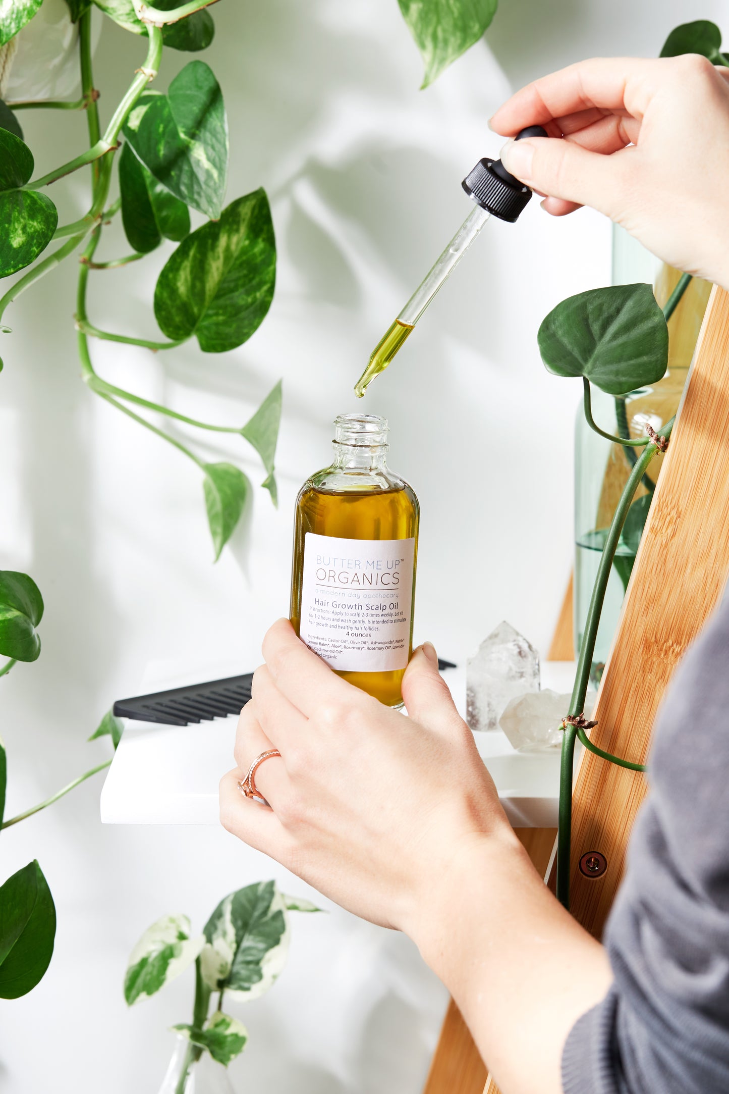 Organic Scalp Treatment for Hair Growth